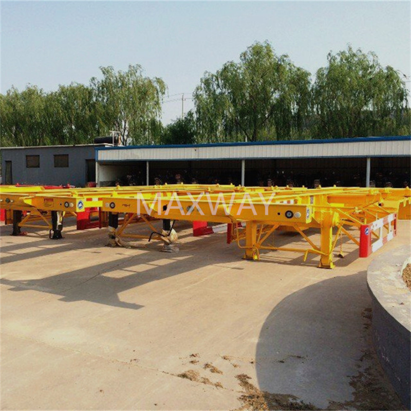 Skeleton Semi-Trailer Can Be Added to Turn Lock Shipping Container Factory Direct Sale Price Is Cheap