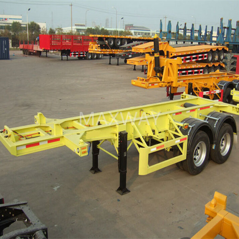 Skeleton Semi-Trailer Can Be Added to Turn Lock Shipping Container Factory Direct Sale Price Is Cheap