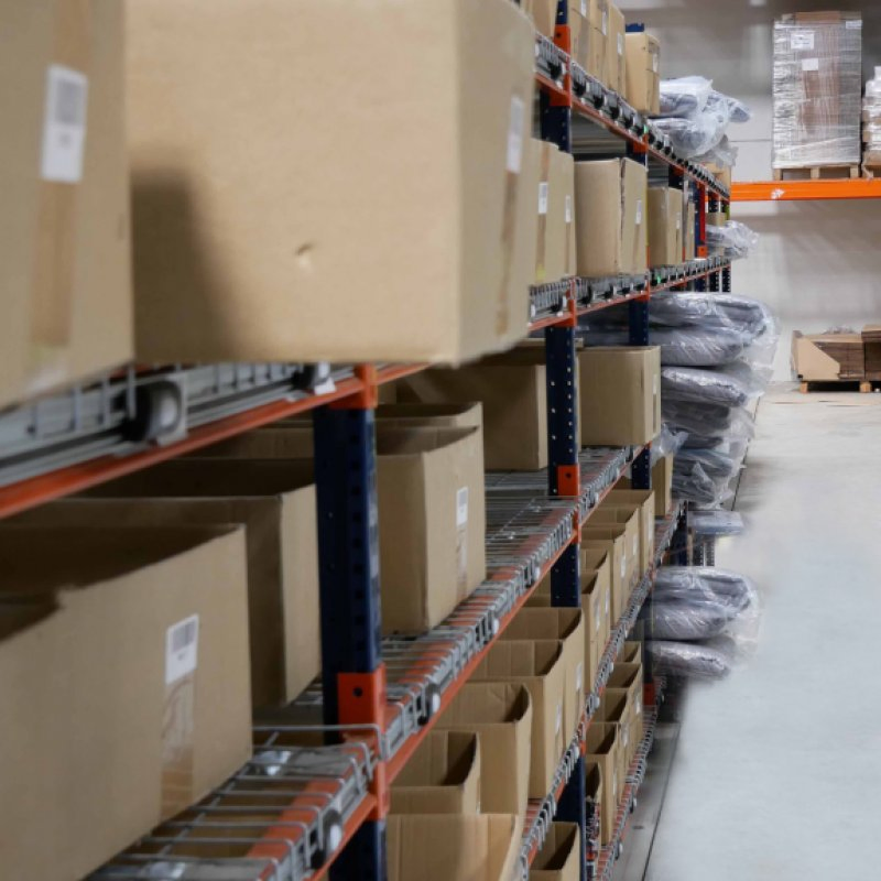 Smart Put to Light System for Efficient Warehouse Rack Shelving
