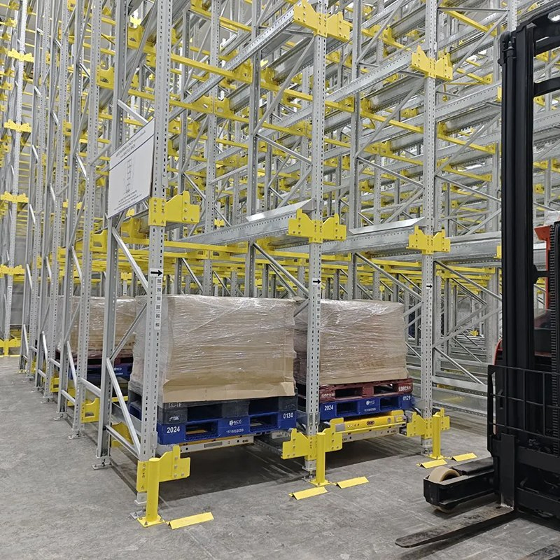 Fully Automated Pallet Storage System, Compatible with Mixed Storage Needs of Multiple Models.