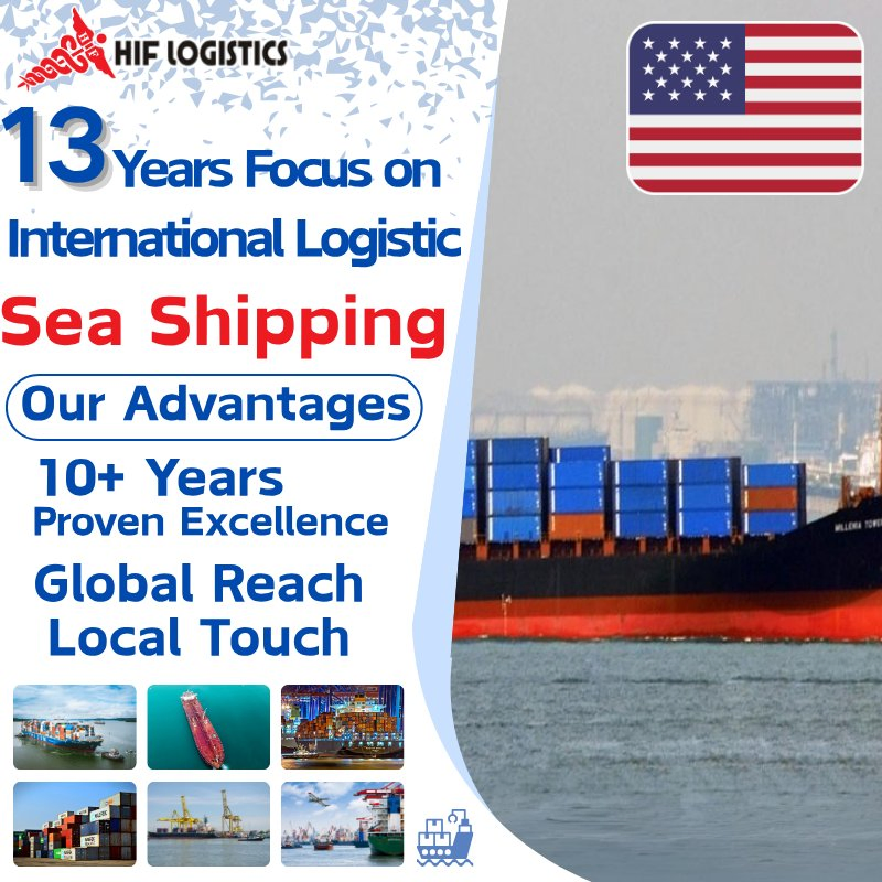 Transportation Agent From Shanghai/Shenzhen to America Turkey Poland Freight Forwarding Agency by Sea Freight Cheap Price Fast Shipping