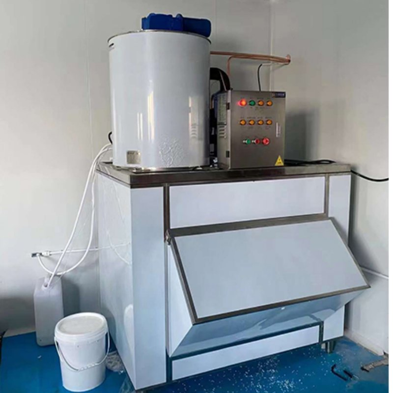 Best Cold Chain Logistics Flake Ice Making Machine 1 Ton
