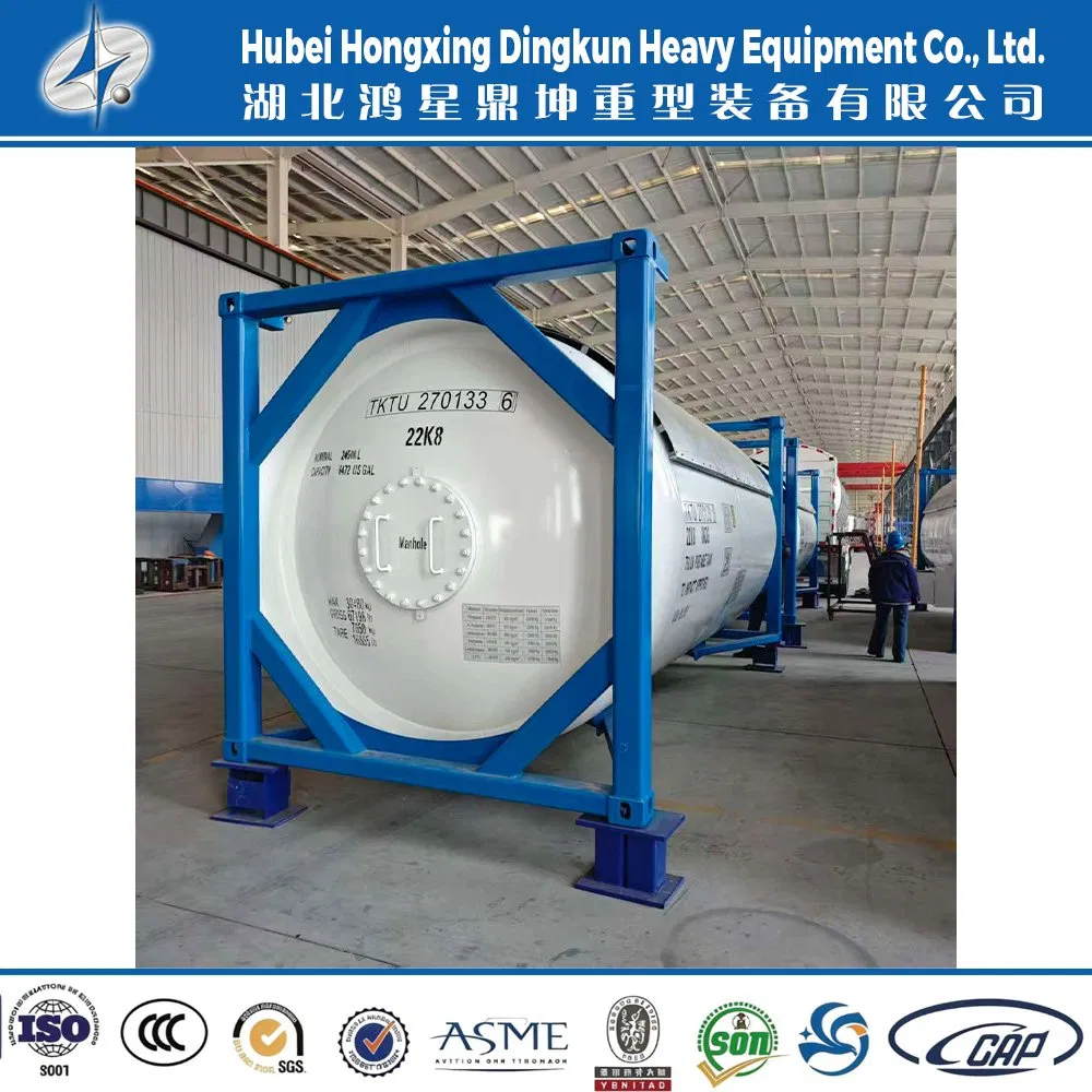 ASME/ISO T50 20FT LPG/Propane Container Tank Un1075 Factory Direct for Multi-Modal Transit