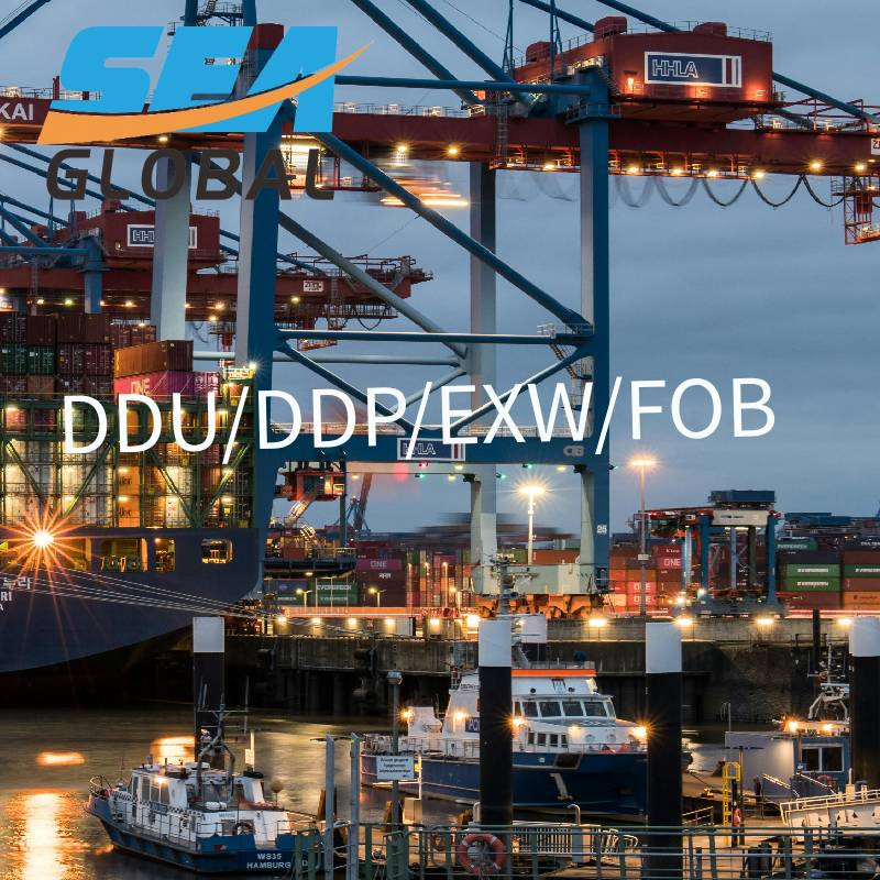 Fca LCL Freight Forwarder Logistics to Netherlands Belgium Germany Denmark UK