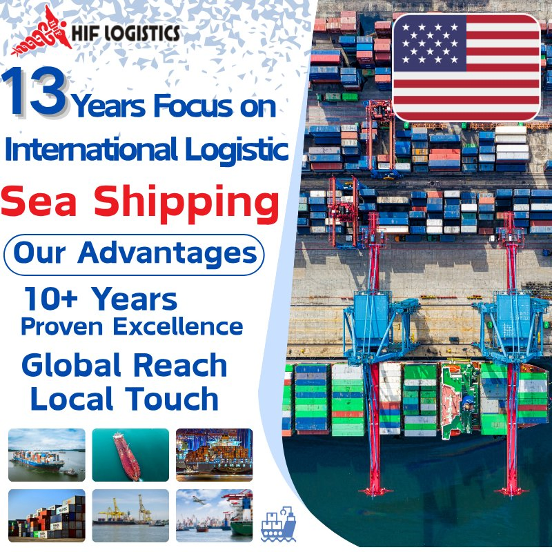 Transportation Agent From Shanghai/Shenzhen to America Turkey Poland Freight Forwarding Agency by Sea Freight Cheap Price Fast Shipping