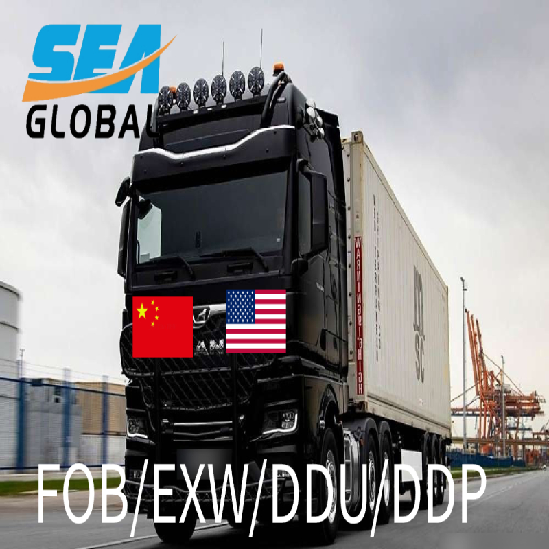 22 Years Logistics Agent FCL Container Shipping China to USA Canada Mexico UK EU Australia EXW Fob DDU DDP Freight Forwarder