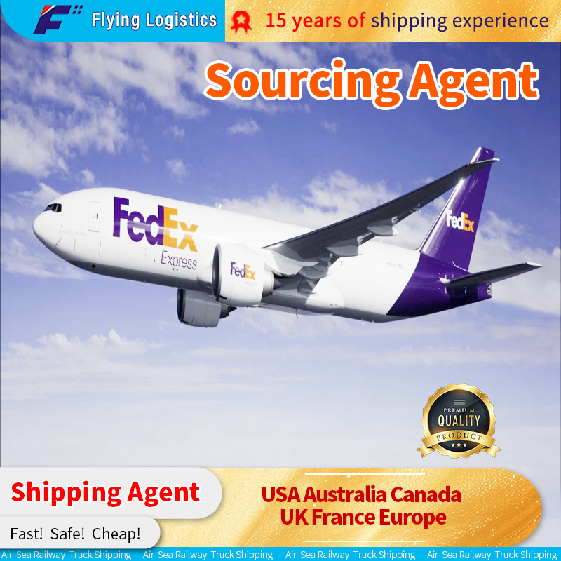 Fast DDP Air Cargo Express Courier Shipping Agent Service FedEx DHL UPS From China to USA Australia Canada UK France Europe Logistics Service