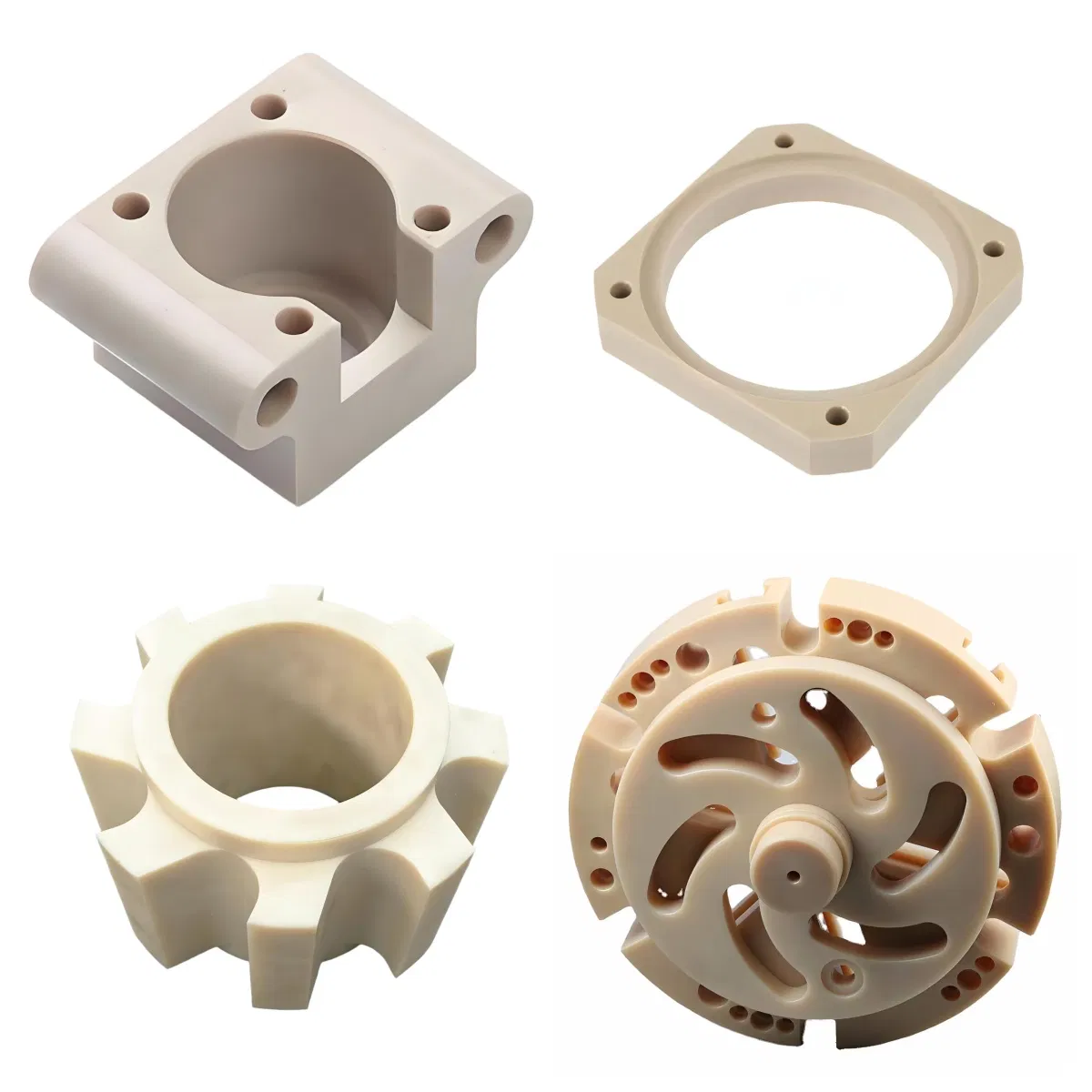 Innovative CNC Machining Solutions for PA6 Nylon Plastic Parts with CE/RoHS/GS/ISO9001