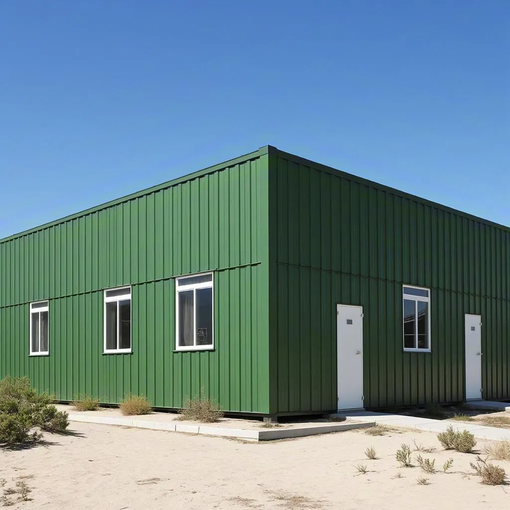 Commercial Steel Distribution Centers High-Clearance for Logistics Operations