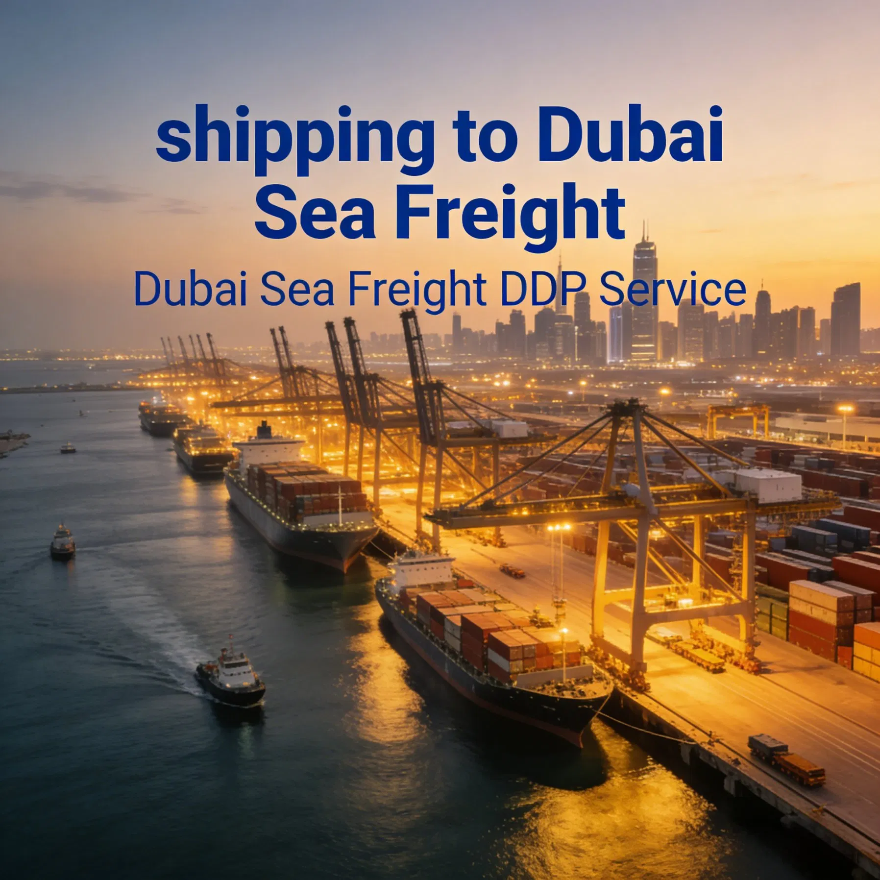 Ontask UAE Sea Freight No Risk! Full Tracking &amp; Loss Compensation
