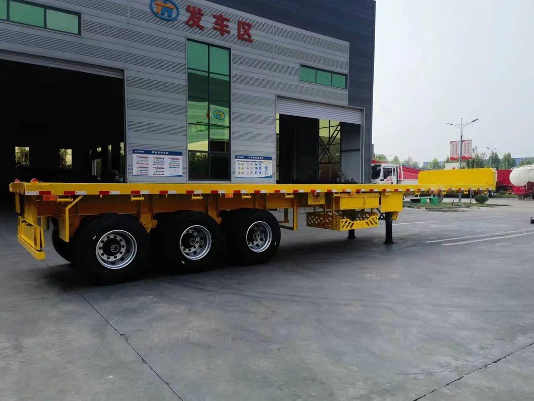 Flatbed Trailer View 4