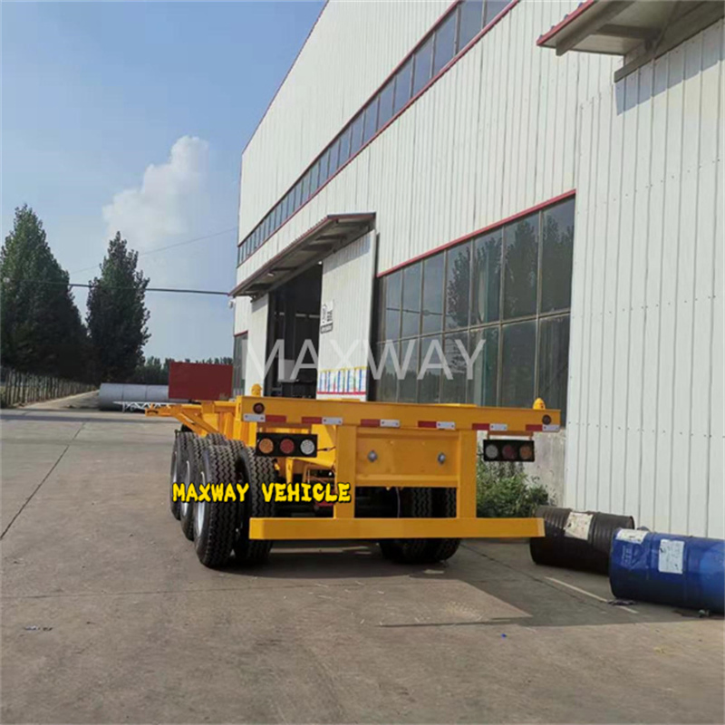 Skeleton Semi-Trailer Can Be Added to Turn Lock Shipping Container Factory Direct Sale Price Is Cheap