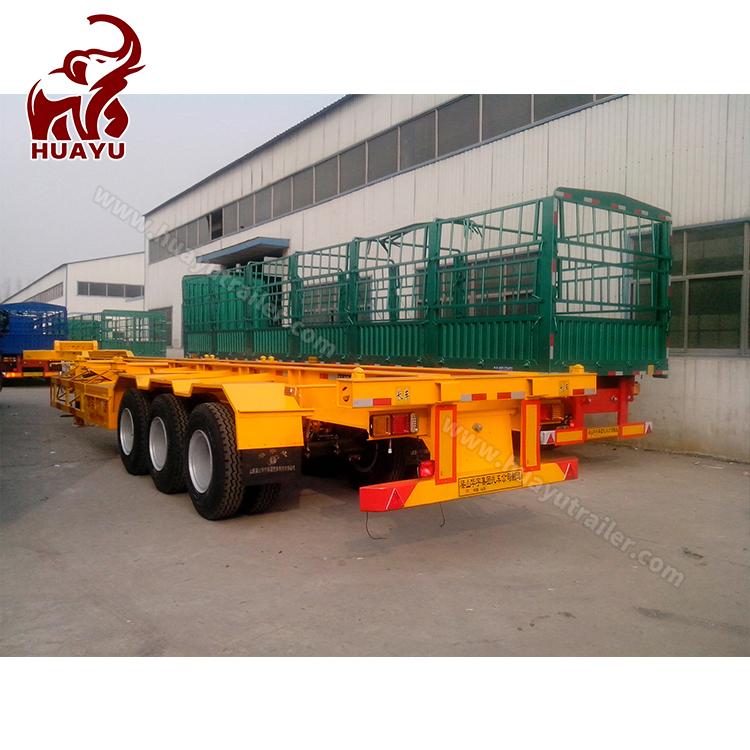 Skeleton Semi-Trailer for Multi-Modal Transportation