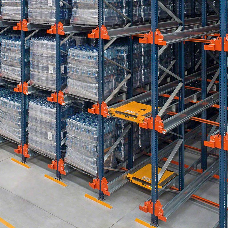 Fully Automated Pallet Storage System, Compatible with Mixed Storage Needs of Multiple Models.