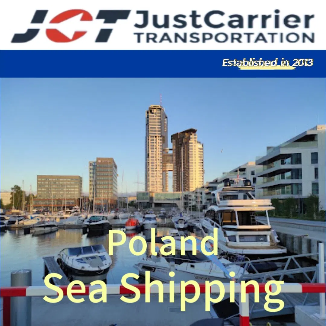 Container Sea Shipping Service Ocean Freight Forwarder From China to Gdynia, Poland