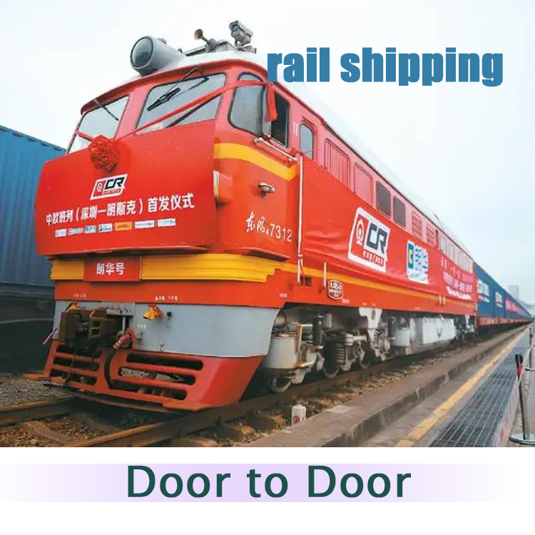 2024 China Cheapest Rail Shipping Large Cargo Freight Forwarder From China to Europe Germany France DDP Service