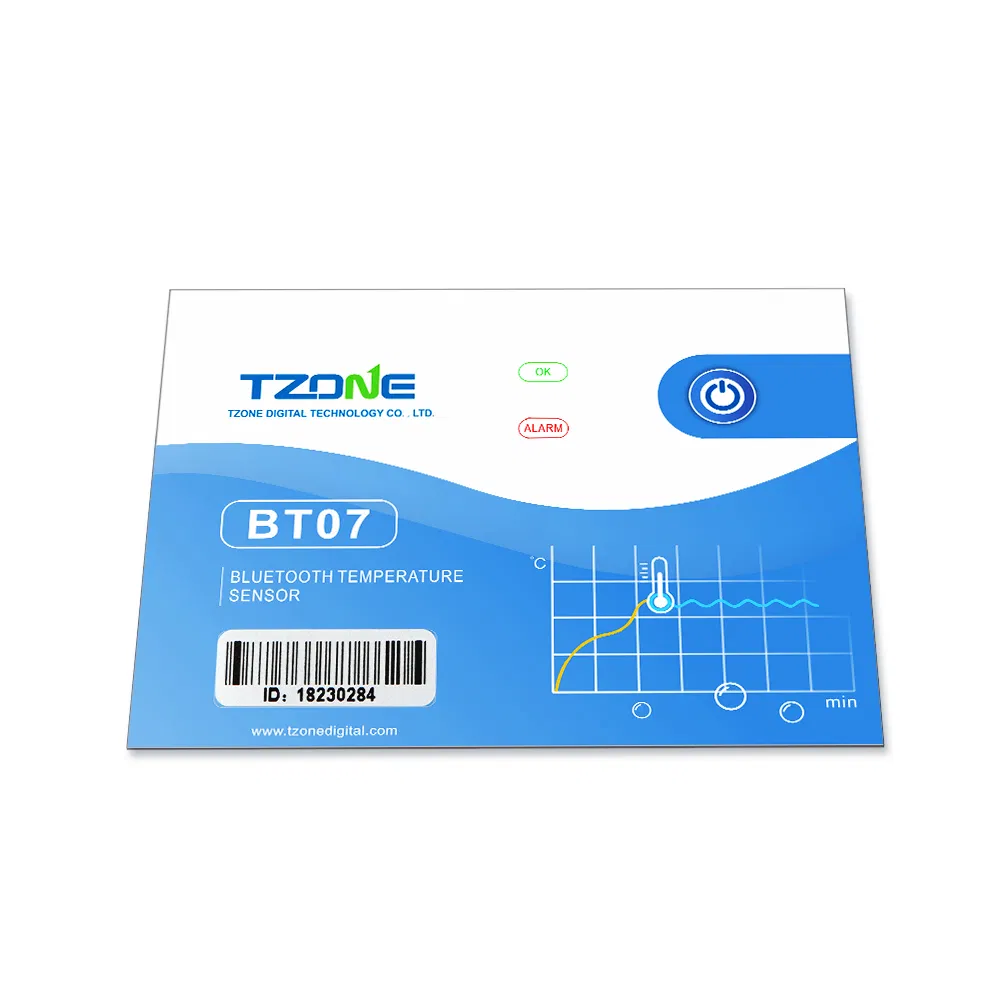 Tzone Bt07 Bluetooth Le Tag Provides Temperature Monitoring for Cold Chain Logistics
