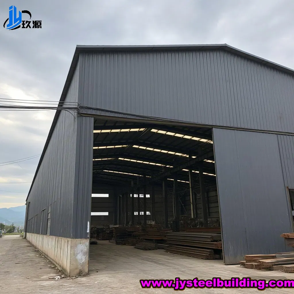 Eco-Friendly Steel Structure Storage Building with Ventilation Systems - Ideal for Bulk Goods Logistics