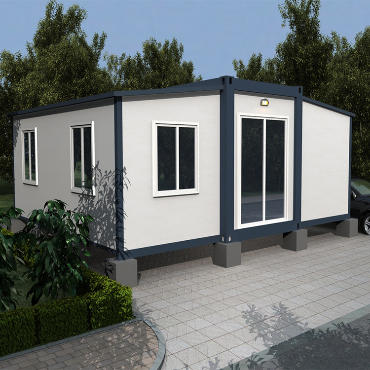 Prefab House Luxury Butterfly Container Homes Fast Build Prefabricated Expandable Container