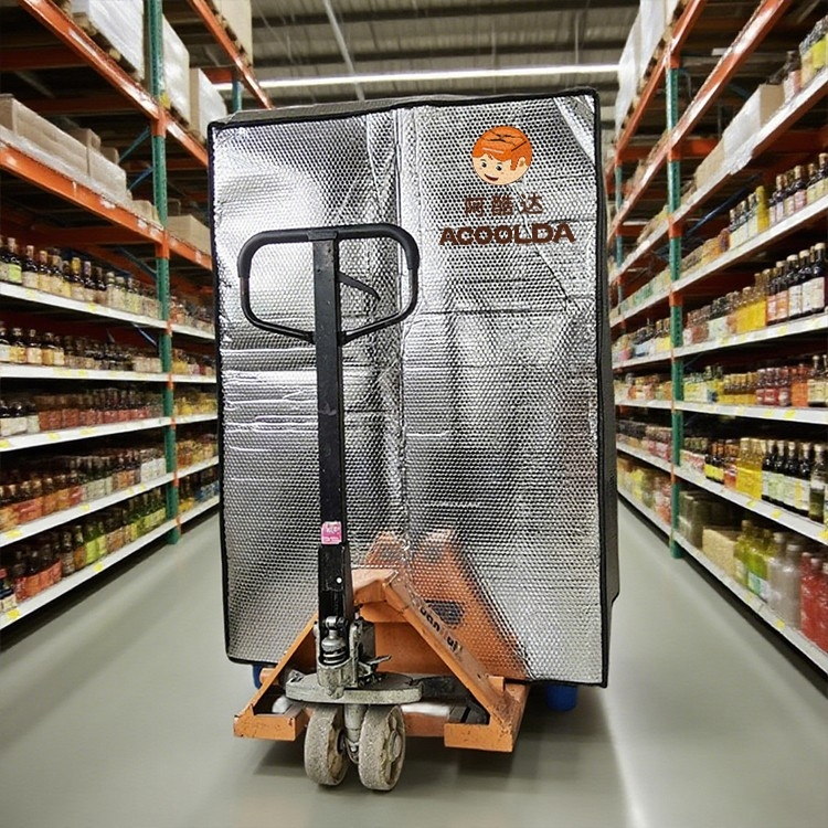 Thermal Insulated Roll Cage Cover for Cold Chain – Heat Shield &amp; Buffer for Pallets, Cartons, and Containers Customizable B2b Logistics Solution
