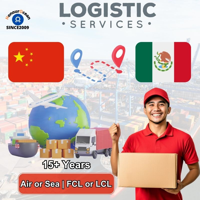 Customs - Clearance - Included Shipping From China to Mexico by Freight Agents