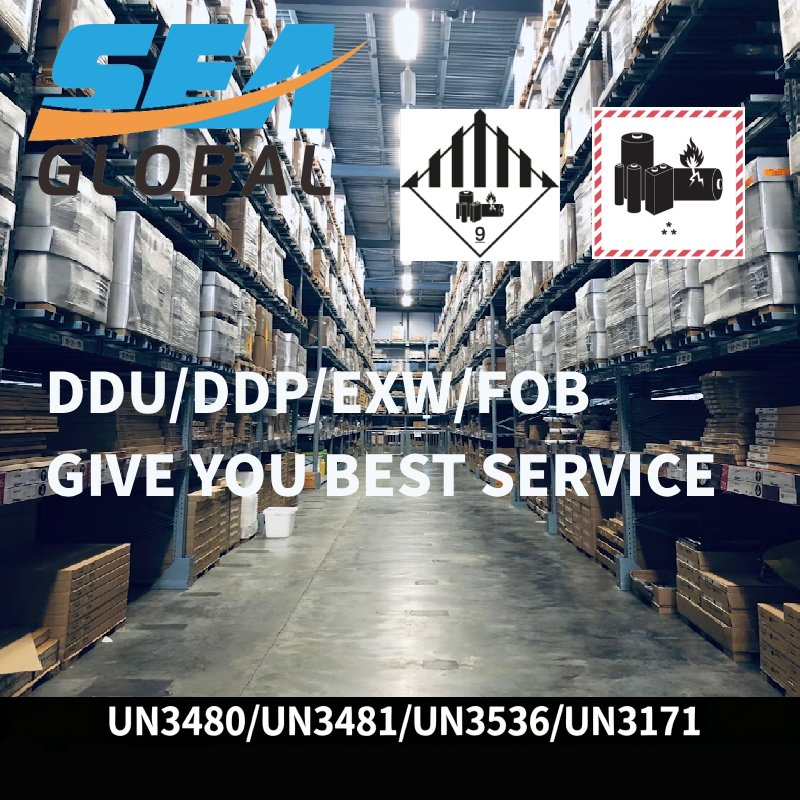 Dg Battery Air Freight Shipping Logistics From China to USA/Canada/Mexico