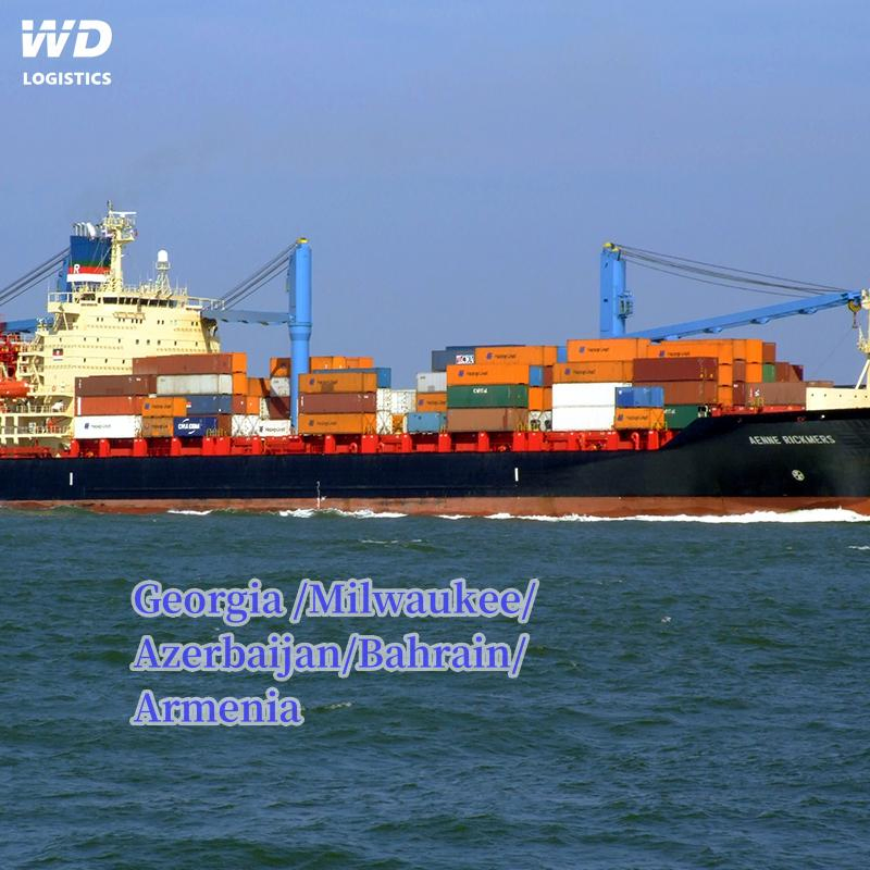 Professional Courier Tracking Ocean Freight From Shenzhen to Georgia/Milwaukee/Azerbaijan/Bahrain/Armenia Shipping