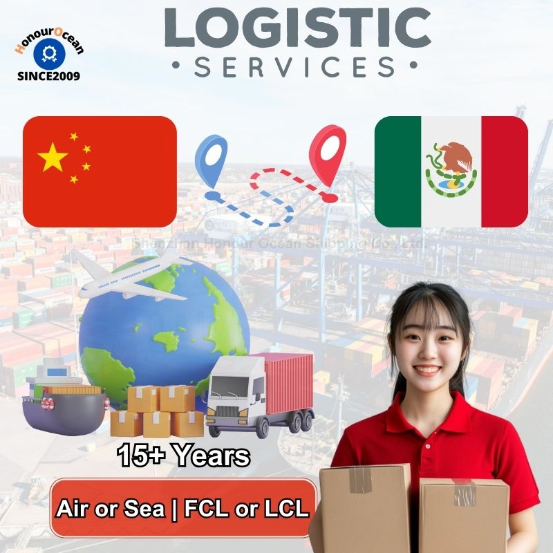 Efficient China to Mexico Shipping by Professional Freight Agents