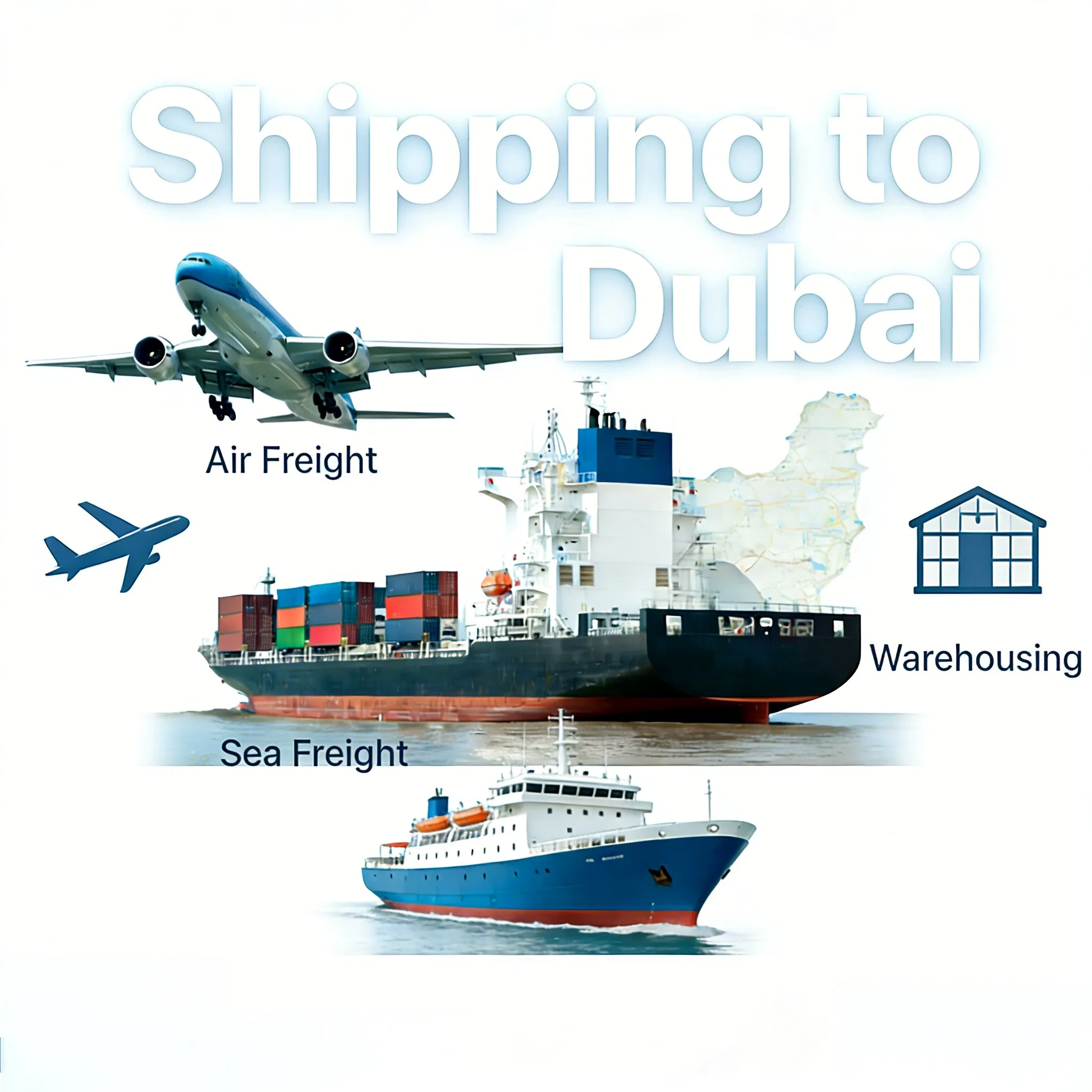 FCL Sea Shipping to Dubai - Full Container Load Stable Service