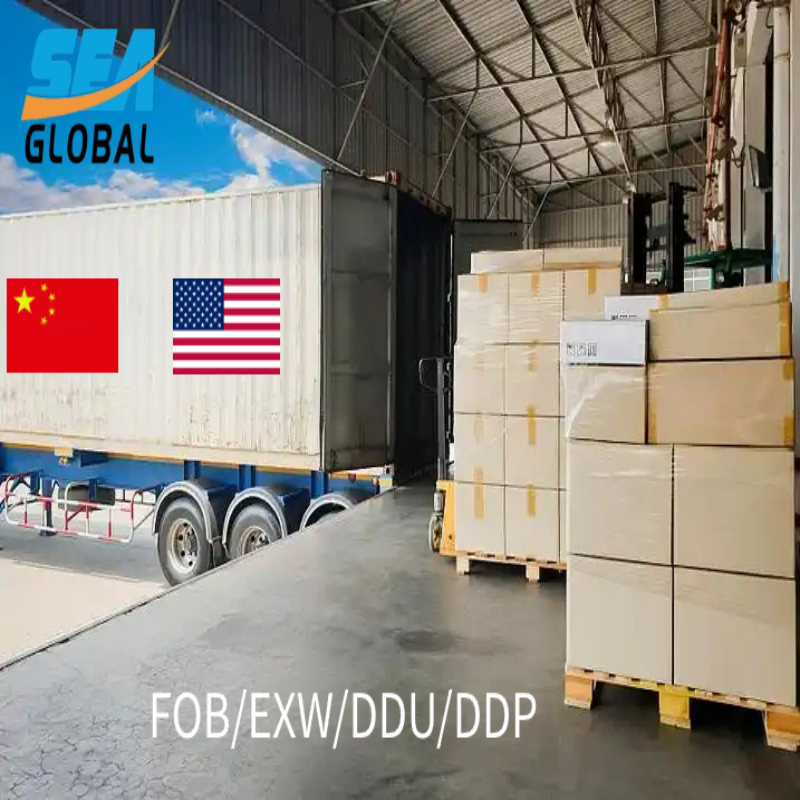 22 Years Logistics Agent FCL Container Shipping China to USA Canada Mexico UK EU Australia EXW Fob DDU DDP Freight Forwarder