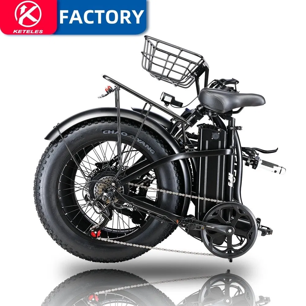 Strong-Climbing Ability Kf9 Single-Motor 350W Electric Aluminum-Alloy Folding Bike for Sandy Terrain