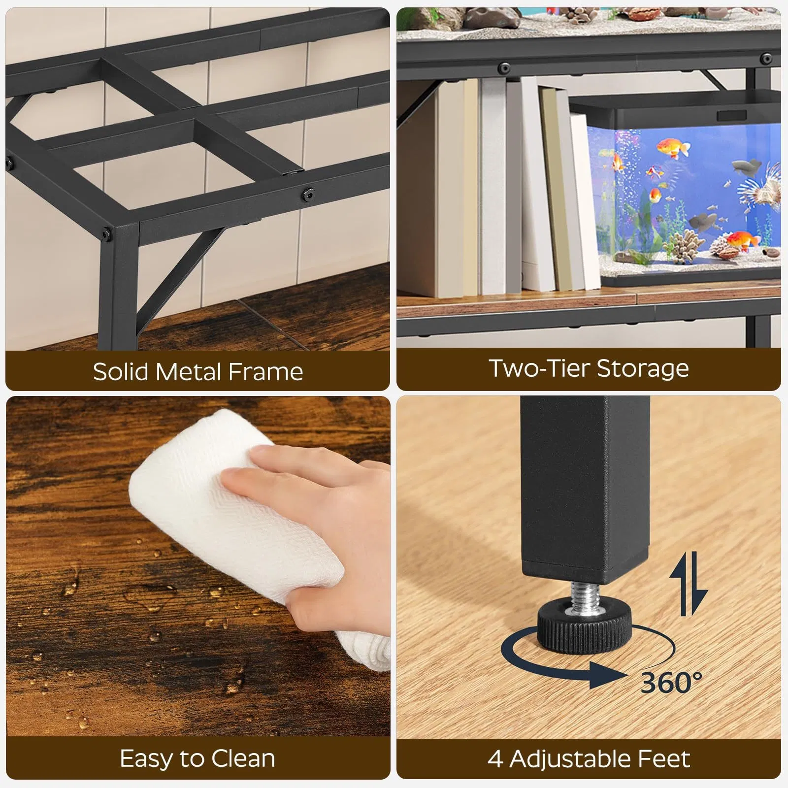 American Living Room Corridor Three-Story Small Apartment Storage Fish Tank Box