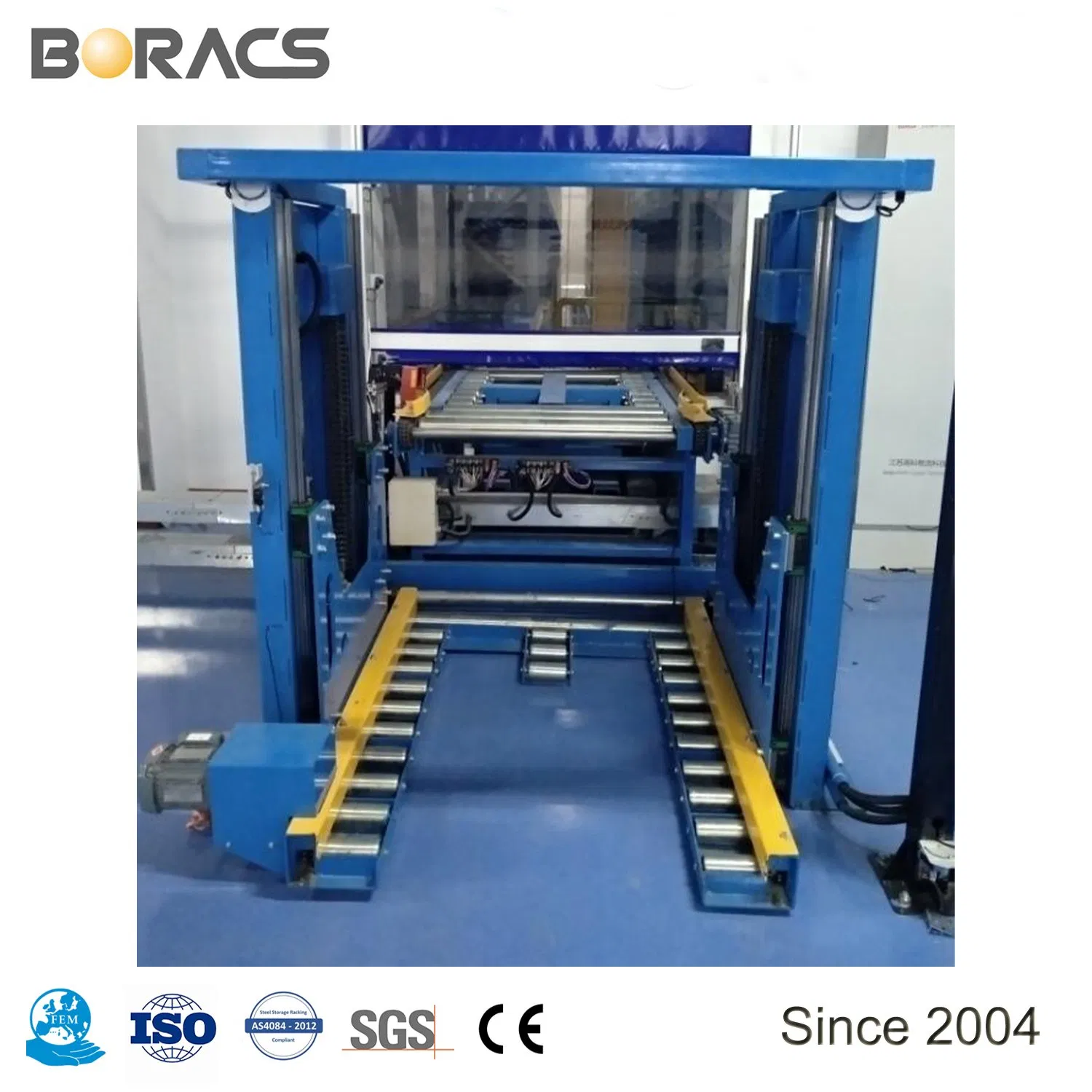 Warehouse Pallet System Cold Room Automated Storage and Retrieval as/RS Racking System