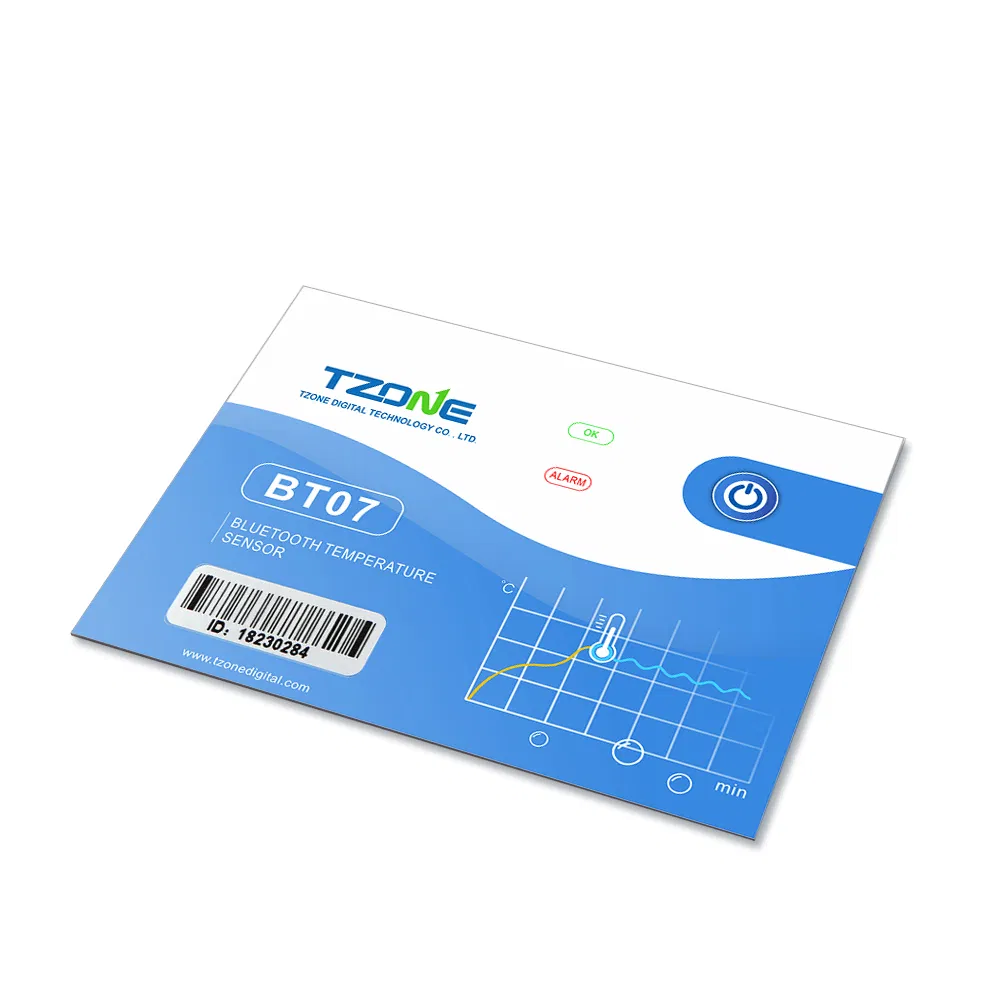 Tzone Bt07 Bluetooth Le Tag Provides Temperature Monitoring for Cold Chain Logistics