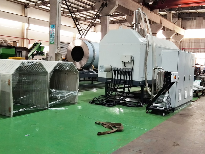 Single shaft and double shaft plastic shredder machine