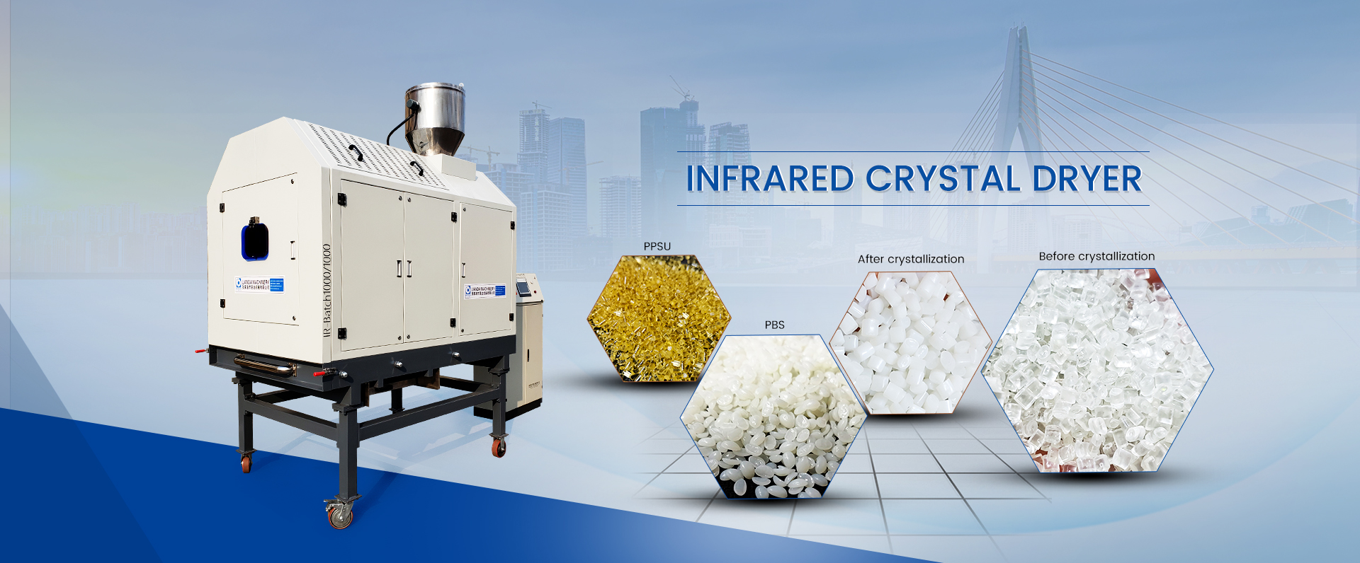 Lianda Machinery plastic recycling machine production facility