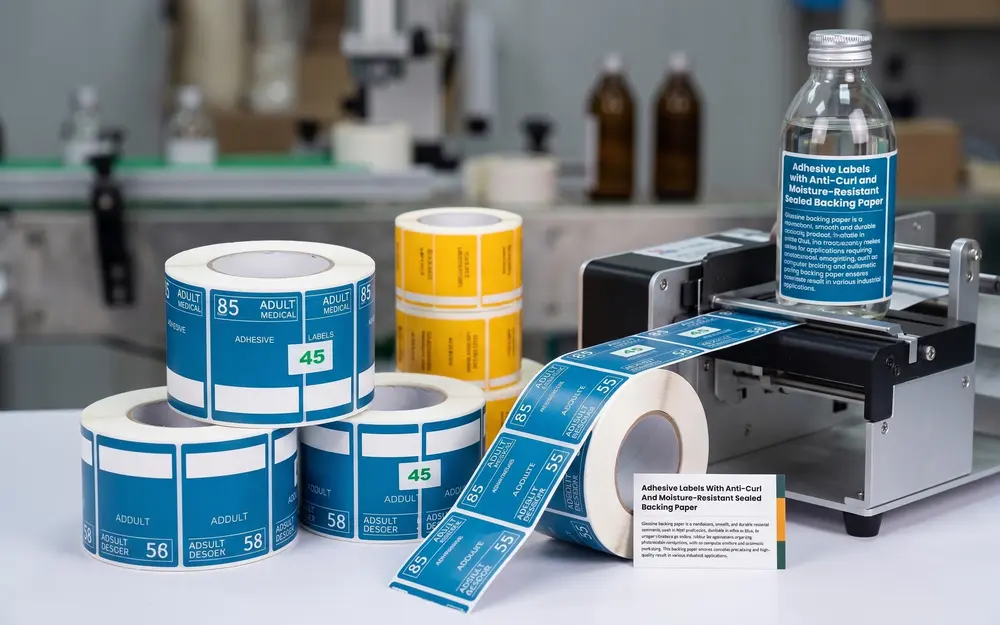 Paper Adhesive Label Production