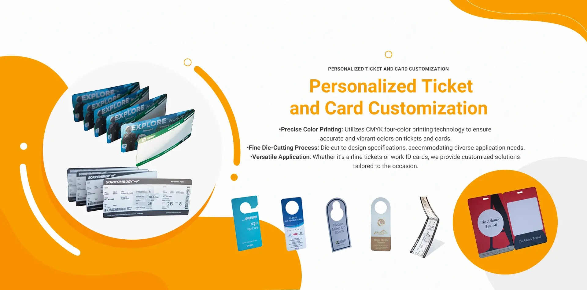 Lianhua Printing - Custom Adhesive Labels, Ticket Cards and ABS Dual-Color Boards Manufacturing
