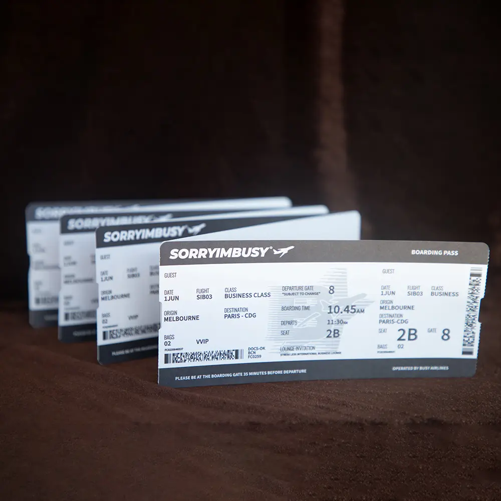 China Standard General Admission Tickets: Eco-Friendly, Customizable Solutions from China Suppliers and Factories Factory, Companies