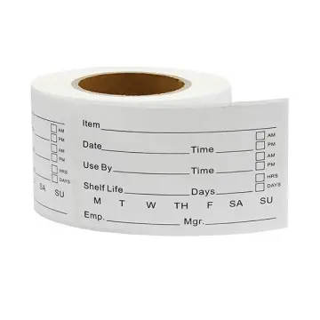 Low Temperature Resistant Freezer Adhesive Labels for cold storage environments