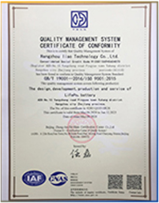 LiFePO4 Battery Product