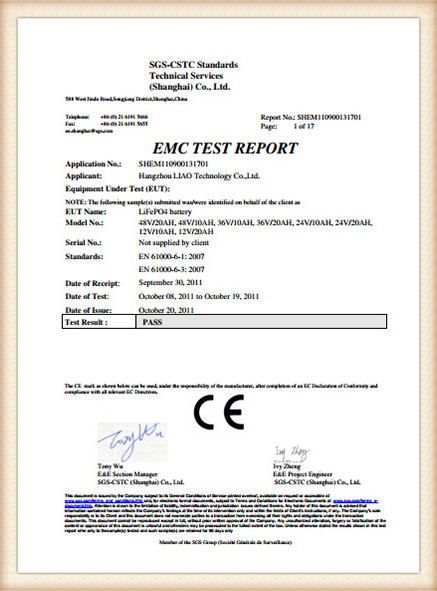 UL Component Testing