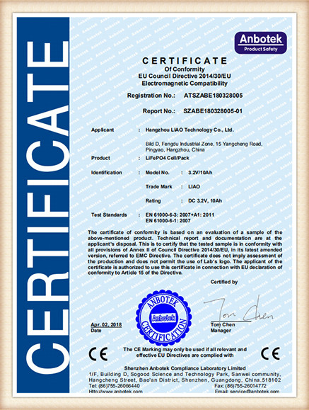 IEC 62133 Testing
