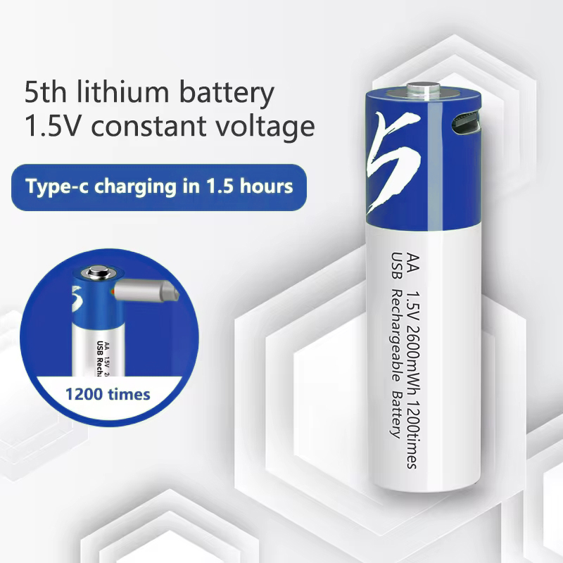 USB Rechargeable AA Battery Graphic 6