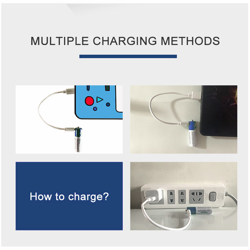 USB Rechargeable AA Battery Graphic 4