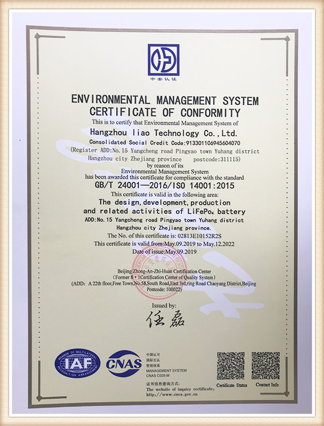 ISO Certification