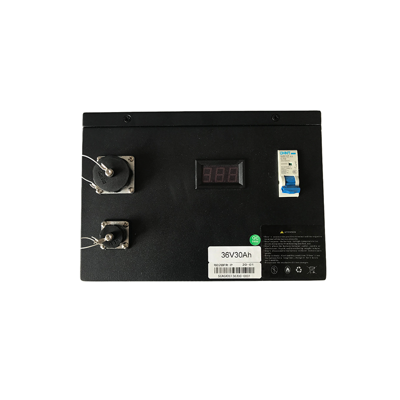 China No memory effect 36V 30Ah LiFePO<sub>4</sub> battery pack with voltage indicator and handle Factories, Products