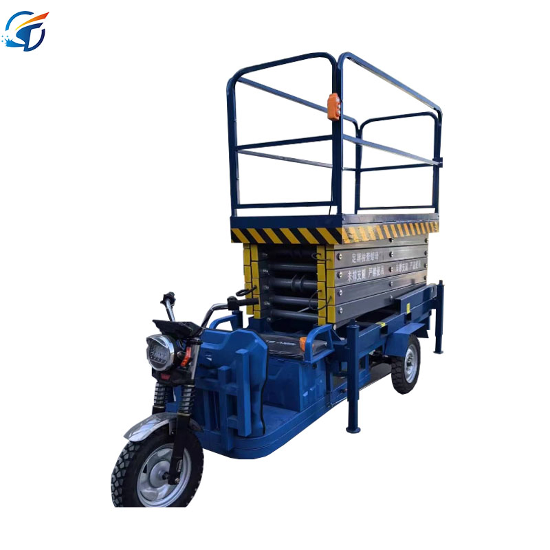 Electric Hydraulic Lifting Platform, Scissor Lift Maintenance Operation Aerial Work Platform
