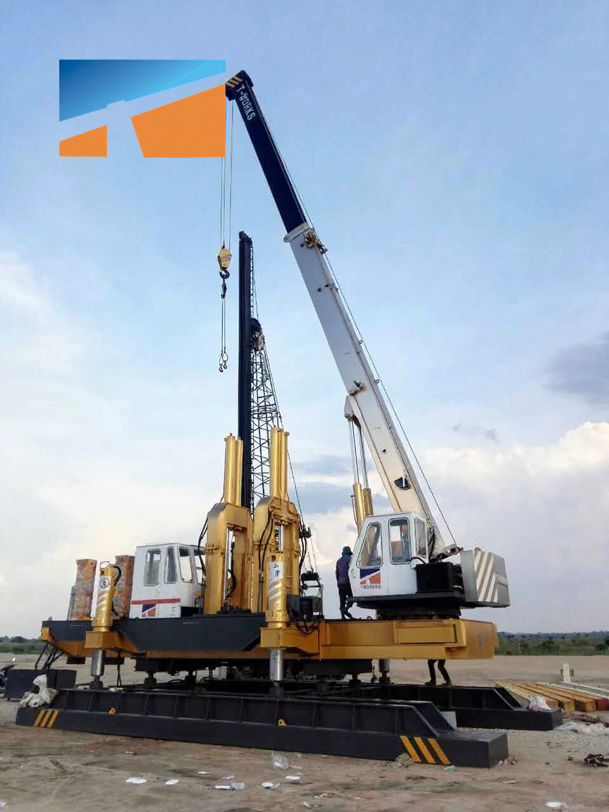 High-Performance 8t Pile Driving Equipment for Construction Projects
