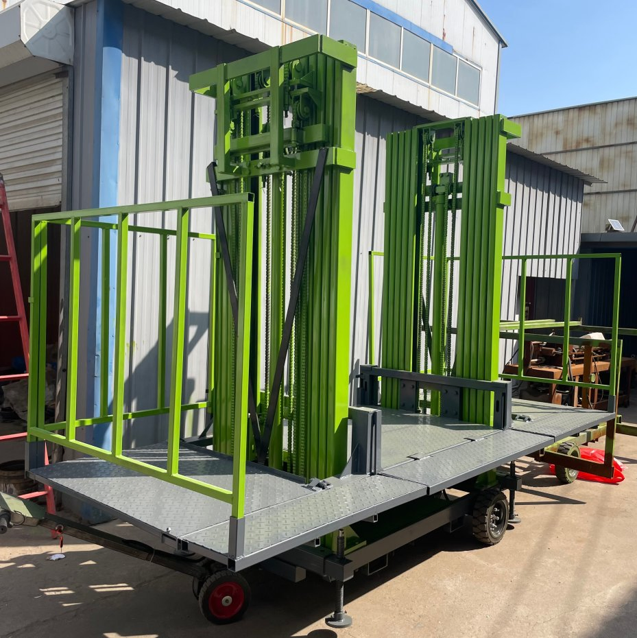 Durable Electric Hydraulic Masonry Lifting Platform for Construction Site Use